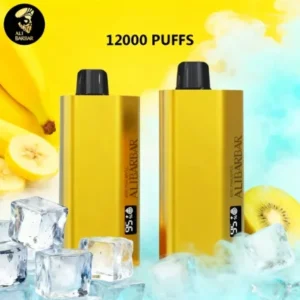 Disposable vape Alibarbar TEQ 12000 Puffs-Banana Buzz